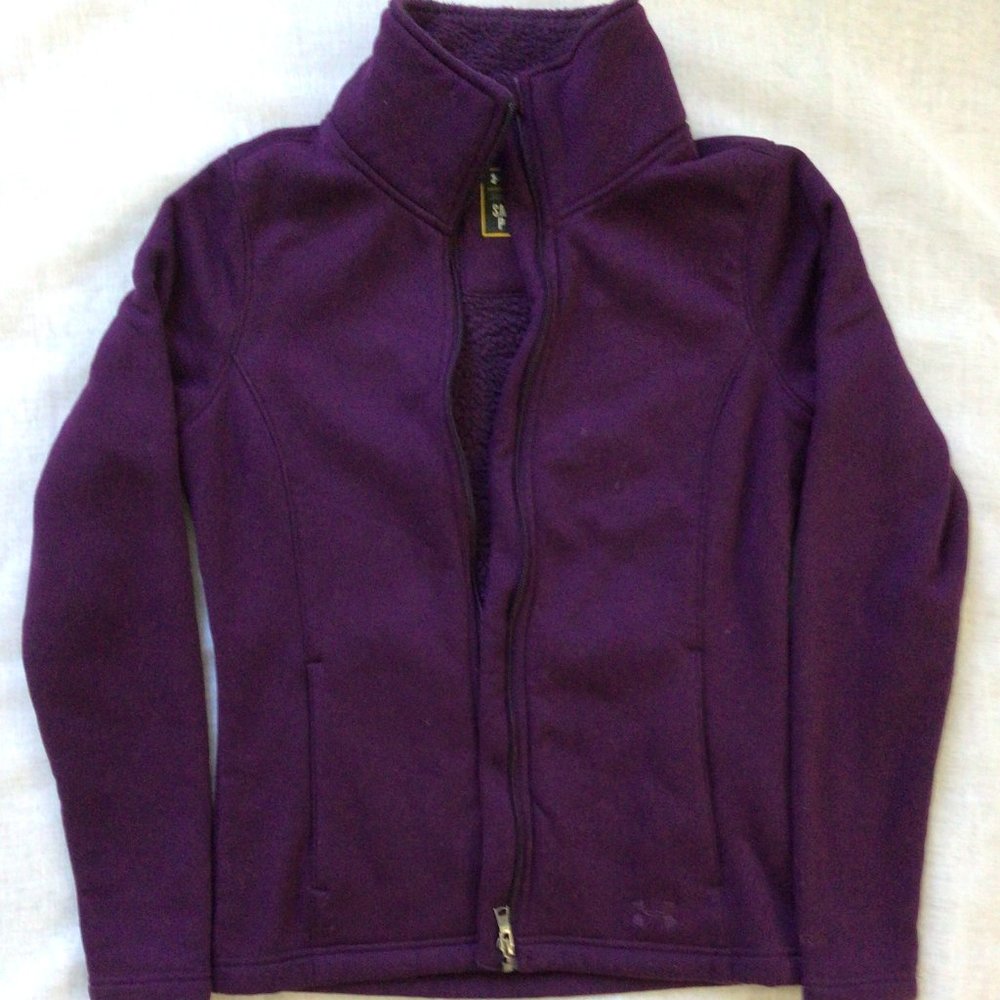Under Armour Storm Purple Fleece Size Small
